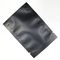 Matte Open Top Mylar Black Vacuum Heat Sealing Packing Plastic Bag Aluminum Foil Bag supplier