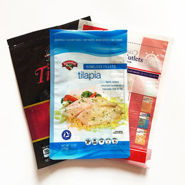 60 microns thickness package plastic bread packaging customized stand up pouch bag supplier