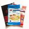 Low price bulk clear heat seal plastic standard sizes bag custom food pouch supplier