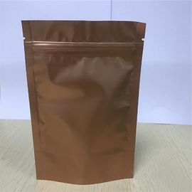 custom printed frosted resealable stand up Aluminum foil Zipper Plastic pouch for coffee/Tea supplier