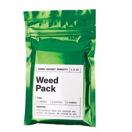 Resealable mylar custom printed cigar packaging bags with k supplier