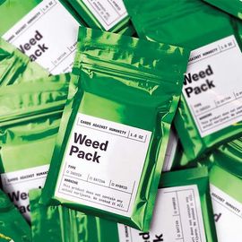 Resealable mylar custom printed cigar packaging bags with k supplier