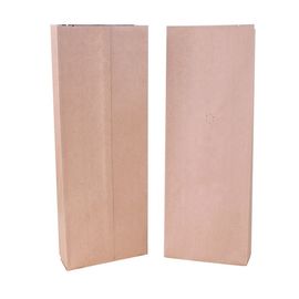 Coffee bag Flat Bottom k kraft paper bag/ tea packaging bags with valve supplier