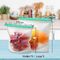 Eco Friendly Waterpoof Leakproof Snack Reusable Silicone Food Storage Bag supplier