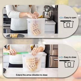 Eco Friendly Waterpoof Leakproof Snack Reusable Silicone Food Storage Bag supplier