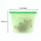 Eco Friendly Waterpoof Leakproof Snack Reusable Silicone Food Storage Bag supplier