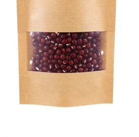 Customized Food Grade Zip Pouch Heat Seal Stand Up Bag for Nut Snack supplier