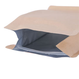 1 kg coffee bag size kraft paper and plastic laminated aluminum foil coffee packaging with valve sthand up bag supplier