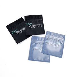 Custom Printed Electronic Products Packaging Bags Black Matte Mylar Plastic Flat Pouch supplier