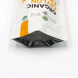 Ziplock Resealable Pouch Packaging Zipper Stand Up Bag Plastic For Food supplier