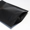 Factory price custom size matte black metallic foil stand up zip lock bag supplier