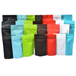 4x6 Dispensary Assorted Black Matte Child Resistant Small Gummies Mylar Zipper Bags supplier