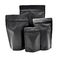 4x6 Dispensary Assorted Black Matte Child Resistant Small Gummies Mylar Zipper Bags supplier