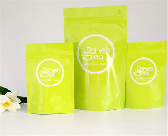 tea doypack bags white craft paper food pouch dry fruit packaging bag supplier