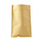 Resealable Snack Package Kraft Paper Zipper Bag with Custom Printing supplier