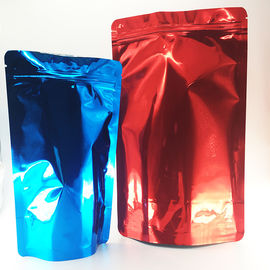 Stand up resealable food grade coffee packaging flat bottom pouch ziplock bag supplier