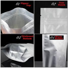 Custom Printed Doypack Resealable Ziplock Standing Up Pouches Aluminum Foil Coffee Packaging Bags With Zipper supplier