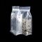 Resealable Ziplock Clear Transparent Plastic Flat Bottom Packaging Pouch Zipper Bag supplier