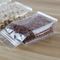 Food Packaging Zipper Transparent Resealable Plastic Bags Food Grade Flat Bottom Zip Lock Plastic Clear Bag supplier