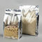 Food grade flat bottom plastic 8 side Food vacuum sealed translucent clear plastic zipper bag supplier