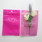 Resealable makeup sponge scrubber set packaging bags three side seal bag supplier