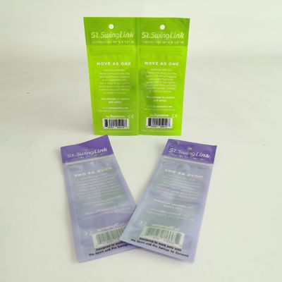 Custom Printed 3 Side Sealed Sachet Ziplock Style Earring Bracelet Packaging Bag Small Plastic Jewelry Bag supplier