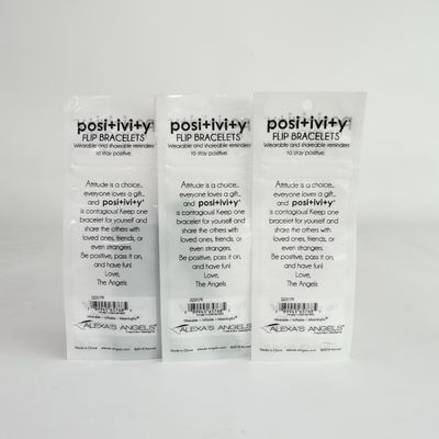 Custom Printed 3 Side Sealed Sachet Ziplock Style Earring Bracelet Packaging Bag Small Plastic Jewelry Bag supplier