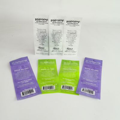 Custom Printed 3 Side Sealed Sachet Ziplock Style Earring Bracelet Packaging Bag Small Plastic Jewelry Bag supplier