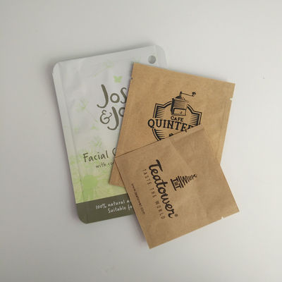 3 Side Seal Custom Printing plastic Sachet for Samples Cosmetics Packaging bags supplier
