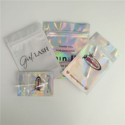 3 Side Seal Custom Printing plastic Sachet for Samples Cosmetics Packaging bags supplier