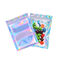 Gift Aluminum-plated Self-sealing Zipper Holographic Foil Small Pouch supplier
