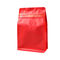 Aluminum Foil Plastic Flat Bottom Side Gusset Coffee Pouch Bag with Valve supplier