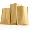 7*10 Eco-friendly Custom logo printing packaging three sides heat seal bag brown kraft paper bags for food supplier