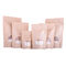 Stand up Craft Paper food Zipper Plastic Bag With Transparent Window supplier