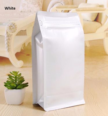 1 Pound Coffee Bag with One-Way Degassing Valve, Stand Up Zipper Coffee Bags With Flat Bottom supplier