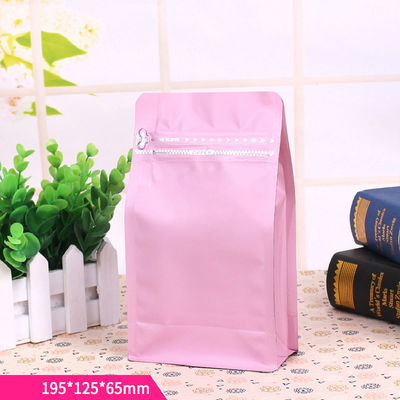 Food Grade Powder Packaging Plastic Reusable Aluminum Foil Zip Lock Bag supplier