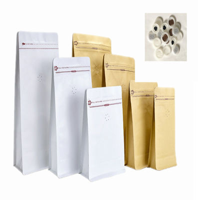 Custom Printing Coffee Pouch Coffee Bag with one way Degassing Valve Pull tab Zipper supplier