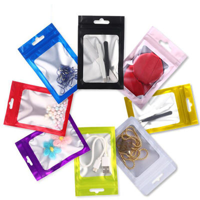 Customized Logo Plastic Retail Packaging Bag Upscale zipper bags For Packing Bag With Valve Sealing supplier