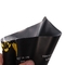 Custom 3 side seal face mask packaging bag plastic resealable bag aluminium foil zip lock bag makeup pouch supplier