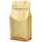 customized box bottom pouch 12 ounce plastic coffee bags with air valve and ziplock supplier