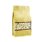 stand up zip pouch brown Kraft paper bags dried food packaging bags with window supplier